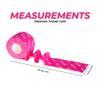 2" Premium 3 Pack Athletic Weightlifting Thumb Tape for Olympic Weight Lift, Cross Training & Lifting, Deadlift, Powerlifting, Protect Fingers Thumb Hand & Enhance Grip (Hot Pink) view 2