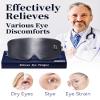 Heated Eye Mask for Dry Eyes: Silk Cordless Eye Warmer Compress for Dry Eyes - Eye Heating Pad for Stye Treatment Headache Tired Eyes Relief - Washable Rechargeable Electric Heat Sleep Masks view 2