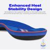 WalkHero Work Insoles for Standing All Day, Arch Support Plantar Fasciitis Insoles Reduce Fatigue (Mens 9-9.5 | Womens 11-11.5, Sapphire Blue) view 4