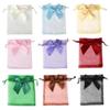 TBALQEN Organza bags,Candy Bags, 10pcs/Lot 9x12cm Organza craft Bags Wedding Party Pouches Jewelry Candy Drawstring Packaging Pouches with Silk(Pink,1 count (Pack of 1)) view 2
