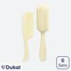 Dukal PCB2 DawnMist Baby Comb & Brush Set Ivory Gentle, Non-Scratch Grooming Tools with Soft Bristles for Newborns 6 Sets view 2
