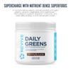 Revive MD Daily Greens Powder, Chocolate Superfood & Antioxidant Blend for Energy, Gut Health & Immunity Greens Supplement with Vitamins, Minerals, Digestive Enzymes & Probiotics (20 Servings) view 2
