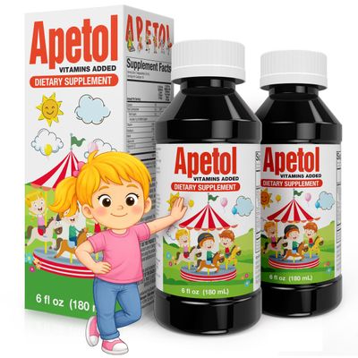 Apetol Appetite Booster for Kids & Adults | 6 fl oz | 2-Pack