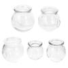 IMIKEYA 5-Piece Glass Cupping Therapy Set Thickened Vacuum Suction Massage Cups for Home Use Effective Cupping Tool for Relaxation and Muscle Relief view 4