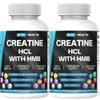 BOIC Creatine HCL + HMB Capsules 1250mg Creatine Hydrochloride & 410mg HMB per Serving Ultra-Pure Strength & Performance Formula No Bloating, Highly Soluble 120 Capsules (Pack of 2) view 1