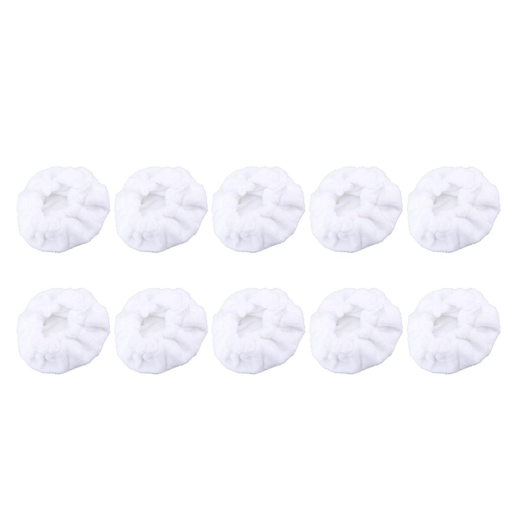 ZJchao Steam Cleaner Thickened Reusable Microfiber Cleaning Pads Set 10pcs for Various Surfaces