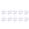 ZJchao Steam Cleaner Thickened Reusable Microfiber Cleaning Pads Set 10pcs for Various Surfaces view 1