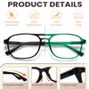 Dccdllo Aviator Reading Glasses for Women Men Men Blue Light Blocking Computer Readers Polit Style Trendy Eyewear Black+Green1.5 view 4
