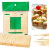 1 Bag 2300P Double-Point Bulk Bamboo Toothpicks - with Reusable Toothpick Holder, for Party, Appetizer, Olive, Barbecue, Fruit and Teeth Cleaning (Bulk 2300 Pieces/Bag) view 1