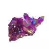 10Pcs 40g Natural Purple Aura Quartz Crystal Cluster Titanium Specimens view 3