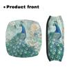 LedBack Peacock Pattern Protection Cover for Rollator Walker with Seat Dust Cover Rollator Accessories Machine Washable Rollator Walker Seat and Backrest Covers view 2