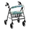 LedBack Peacock Pattern Protection Cover for Rollator Walker with Seat Dust Cover Rollator Accessories Machine Washable Rollator Walker Seat and Backrest Covers view 3