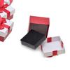 Pearl Miner 2.3 x 2.3 x 1.5 Inches Small Gift Boxes with Red Ribbon Bow, 12 Pack view 3