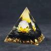 10Pcs Natural Rose Quartz Crystal Sphere Lotus Orgonite Pyramid view 4
