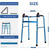 Folding Stair Assist for Seniors - Adjustable Aluminum Alloy Stair Climbing Device, Lightweight, Supports Up to 220lbs, Ideal Stair Lifts and Standing Aids view 2