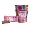 Gingermania Ginger Chews | Passion Fruit Flavor | Made with Real Ginger & Passion Fruit | Sweet & Spicy Chewy Candy | 36 Individually Wrapped Chews Per Bag | 5oz Bag (Pack of 6) view 1