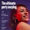 Alpine Tune Earplugs, Concert Ear Plugs for Noise Reduction, High Fidelity Music Quality, 19dB Hearing Protection with Crystal Clear Sound, Incl. 4 Sizes, Parties, Raves, Festivals & Clubs, Dark Blue view 2
