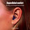Alpine Tune Earplugs, Concert Ear Plugs for Noise Reduction, High Fidelity Music Quality, 19dB Hearing Protection with Crystal Clear Sound, Incl. 4 Sizes, Parties, Raves, Festivals & Clubs, Dark Blue view 3