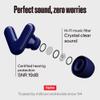 Alpine Tune Earplugs, Concert Ear Plugs for Noise Reduction, High Fidelity Music Quality, 19dB Hearing Protection with Crystal Clear Sound, Incl. 4 Sizes, Parties, Raves, Festivals & Clubs, Dark Blue view 4