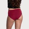 Thinx Ultra-Soft Period Underwear, Brief-Style Leakproof Underwear for Women, Holds Up to 12 Regular Tampons*, Period Panties, Reusable, Comfortable, & Flexible, Black with Lace, XL view 3
