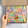 Jillson & Roberts 20" x 30" Printed Gift Tissue, Colorful Lines (48 Folded Sheets) view 4