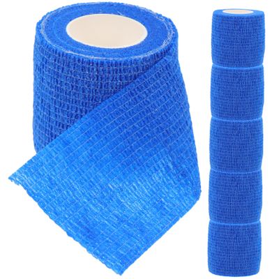 MOLUCKFU 6pcs Portable Bandages Self-Adhesive Breathable Elastic Multi-Function Protective Wraps for Cats Dogs for Wounds Sprains and Cuts