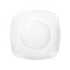 EcoQuality 10.25 inch White Pearl Dinner Plate Elegant Disposable Plastic Dinner Plate for Weddings, Parties, Catering, and Buffets Durable & Reusable Tableware Food-Safe BPA-Free Design (40) view 2