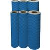 Jillson Roberts Gift Wrap, Gold Blue Geo, Quarter Ream 208 feet x 24 inches view 4