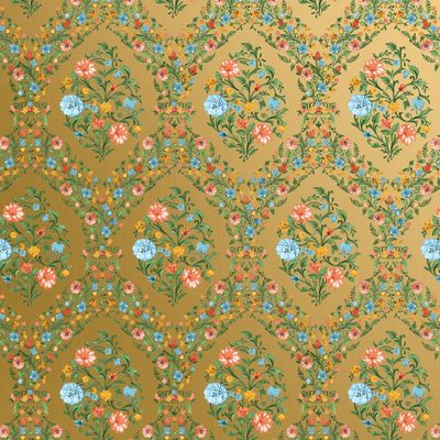 Jillson Roberts Gift Wrap, Floral Damask (8 Rolls 5 feet x 30 inches)