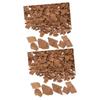MOLUCKFU 2packs Medium French Oak Chips for Wine Making Aromatic Oak Chips for Enhancing Wine Flavor and for Home Brew and Aging Spirits view 1