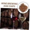 MOLUCKFU 2packs Medium French Oak Chips for Wine Making Aromatic Oak Chips for Enhancing Wine Flavor and for Home Brew and Aging Spirits view 3