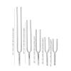 Bloepum Tuning Fork Sound Healing Tool Set 128HZ 256HZ 512HZ 1024HZ 2048HZ Tuning Fork Silver Tuning Fork Sound Healing Tool Set view 4
