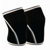 POSTURELY Knee Sleeve 7mm Neoprene Thick Compression Knee Brace Support for Weightlifting, Powerlifting, Squatting & Fitness Training for Women and Men Black (MEDIUM) view 1