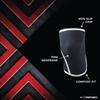 POSTURELY Knee Sleeve 7mm Neoprene Thick Compression Knee Brace Support for Weightlifting, Powerlifting, Squatting & Fitness Training for Women and Men Black (MEDIUM) view 2