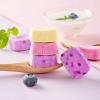 Freeze dried fruit yogurt cubes, strawberry blueberry yellow peach white peach flavor dried yogurt, Fruit milk candy, Healthy fruit snacks, gummies, Breakfast cereal, Dim sum, Dessert (10 packs) view 4