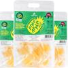 CHEW GREEN Value Pack of 3 Exotic Pineapple Gummy Jelly 55% Real Fruit Puree Individually Wrapped Rare Thai Delicacy for School Lunch, Bridal Shower, Family Sharing, Mother's Day & Care Packages view 1