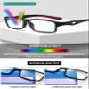 KOOSUFA Sport Reading Glasses +3.50 Blue Light Blocking for Men Women Computer Readers Lightweight Non-slip Eyeglasses, 1x Dark blue view 3