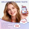 2 Pack Calcium Citrate Gummies, Chewable 1200mg Calcium Gummies for Women & Men, Calcium Supplement for Muscle & Immune Support, High Absorption, Sugar Free, Mixed Berry Flavor, 120 Count view 4