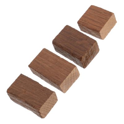 Hoement 50g Aging Oak Wooden Chips for Red Wine Making Flavor Random Shapes for Home Brewing and