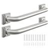 Bathroom Grab Bars Stainless Steel Handrail ADA Compliant 500lbs bathtubs and Showers Toilet Handle Safety for Handicap, Elderly, Disabled, Injury (24inches 2 Pack) view 1