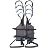 HGIYA Patient Full Body Lift Sling Walking Standing Aids,Patient Lift Toileting Sling,Vest Lift Raised Lanyard,Protect Chest,and Back Support,Medical Gait Belt Divided Leg Sling view 2