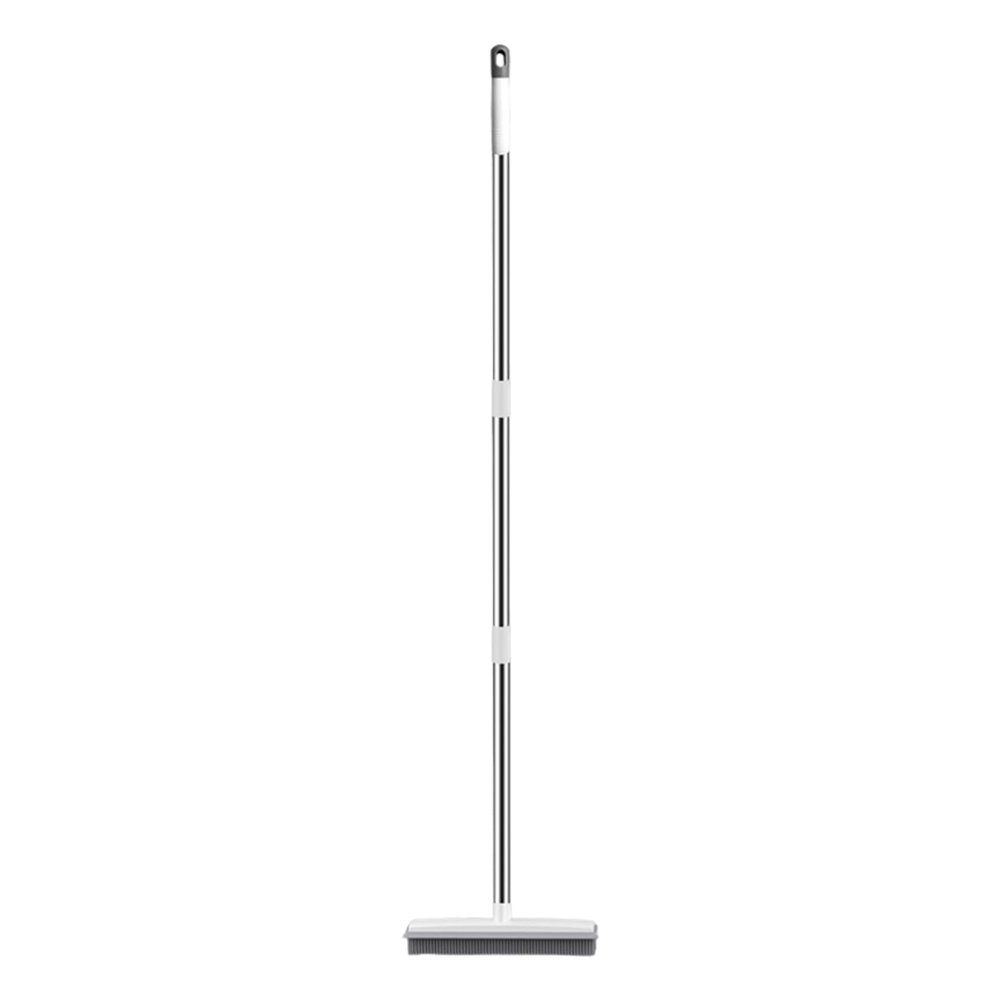 YOXIER Pet Hair Removal Tool,2-in-1 Pet Hair Removal Broom,Pet Hair Broom with Squeegee for Carpet,Heavy Duty Broom for Driveways, Sidewalks, Patios and Deck Cleans Dirt, Debris, Sand, Mud, Leaves an