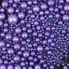 Purple Sprinkles for Cake Decorating, 4.6oz Edible Purple Pearl Sprinkles view 1