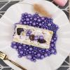 Purple Sprinkles for Cake Decorating, 4.6oz Edible Purple Pearl Sprinkles view 4