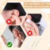 2 Pack Steel Ear Pick Ear Spoon Earwax Remover Spoon Ear Cleaner Ear Scraper Scratcher Stainless Steel Ear Cleaning Tool with Storage Box view 4
