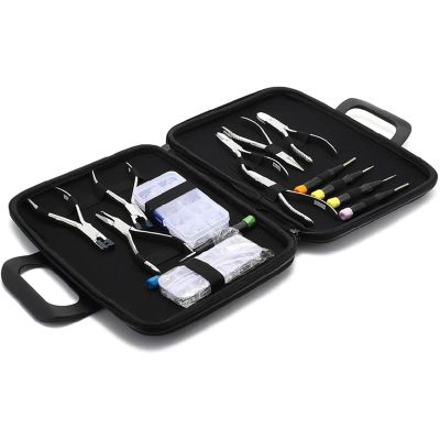 Eyeglasses Repair Set, Optician Eyeglasses Frame Repair Optical Pliers Tools Kit,Screw Removal Set Glasses Accessories with Screws Nose Pads, for Optic Eye Glasses Optician Eyeglasses Frame Repair