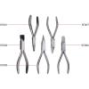 Eyeglasses Repair Set, Optician Eyeglasses Frame Repair Optical Pliers Tools Kit,Screw Removal Set Glasses Accessories with Screws Nose Pads, for Optic Eye Glasses Optician Eyeglasses Frame Repair view 4