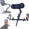hocvseo Wheelchair Headrest, Wheelchair Neck Support Head Positioning Pillow, Adjustable Aluminum Alloy Bracket, for Wheelchair Users, Elderly, Disabled People view 1