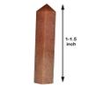 DENMOUS Crystal Point Pencil Red Jasper2.54 Cm Wt.5-10 Grams Crystal Obelisk Healing Tower Reiki Spiritual Stone-B07XJN5Q, Small, Gemstone, Small, Gemstone view 2
