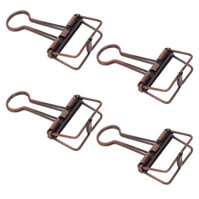 Tbest Plies 50Pcs Cl 2 Etal Str Cla Force Hollow P Cr School and School Plies (Red Copper)